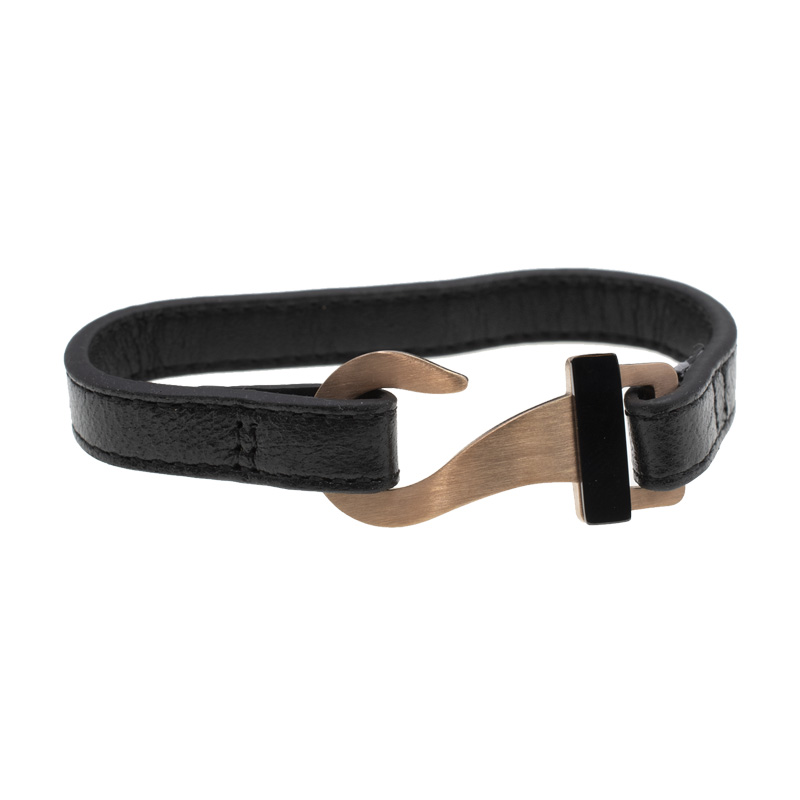 PULSERA ACERO INOXIDABLE GOLDEN LEATHERS