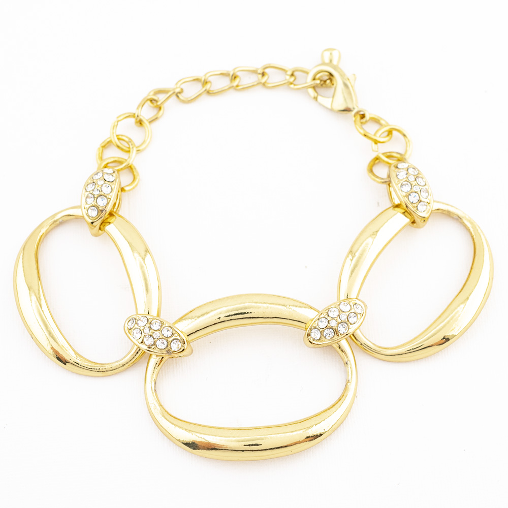 PULSERA CHAPA CRYSTIME