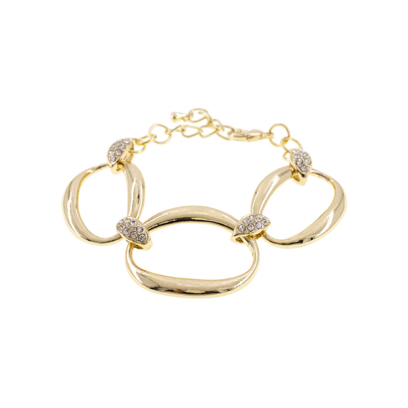 PULSERA CHAPA CRYSTIME