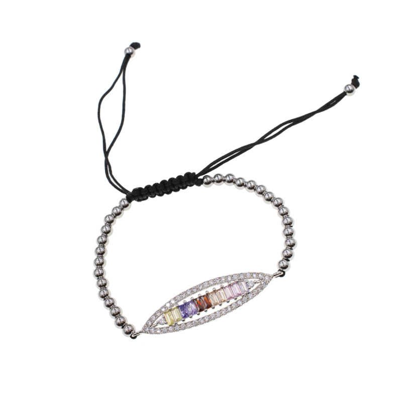 PULSERA RODIO SILVER RAINBOW