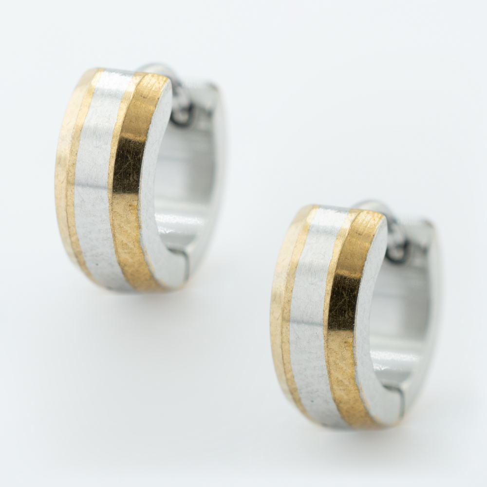 HUGGIE ACERO INOXIDABLE GOLDEN STEEL