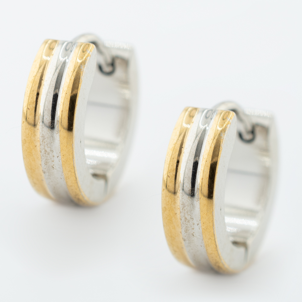 HUGGIE ACERO INOXIDABLE GOLDEN STEEL
