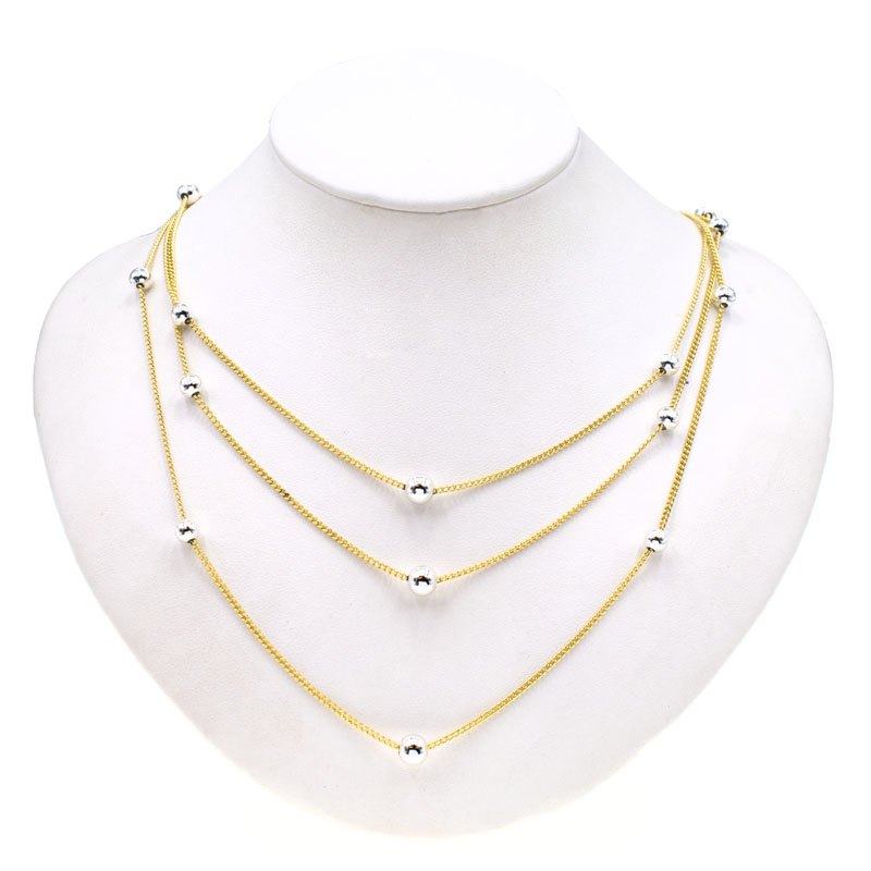 CADENA  BITONO GOLDEN CASTING