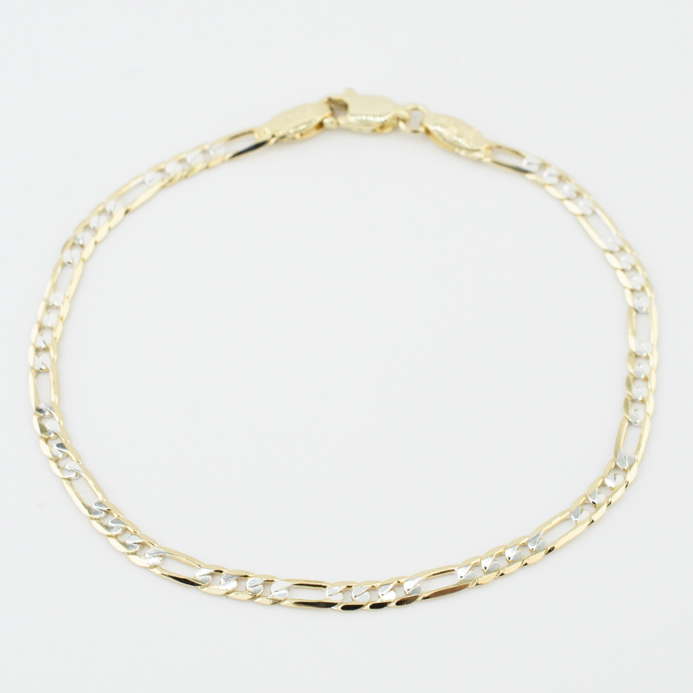 PULSERA BITONO GOLDEN CASTING