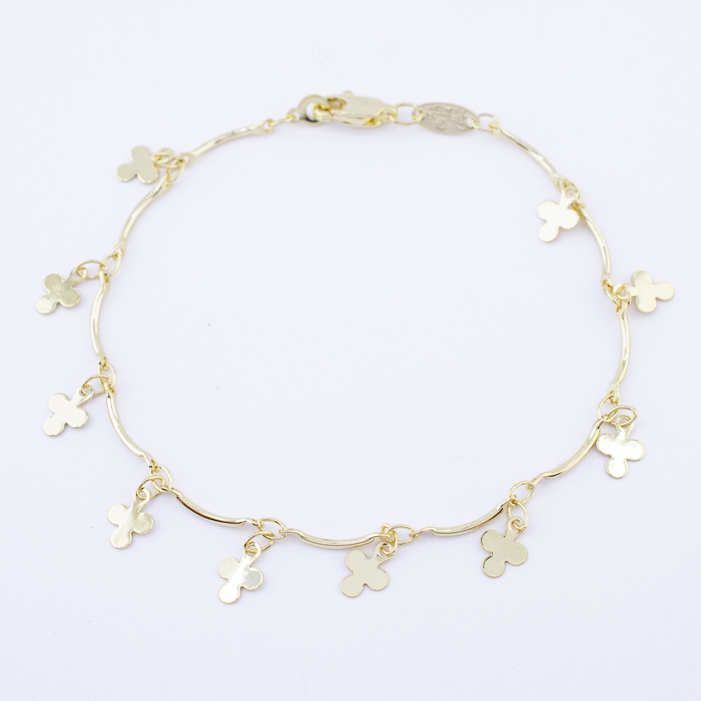 PULSERA CHAPA GOLDEN CASTING