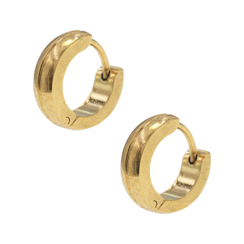 HUGGIE ACERO INOXIDABLE GOLDEN STEEL