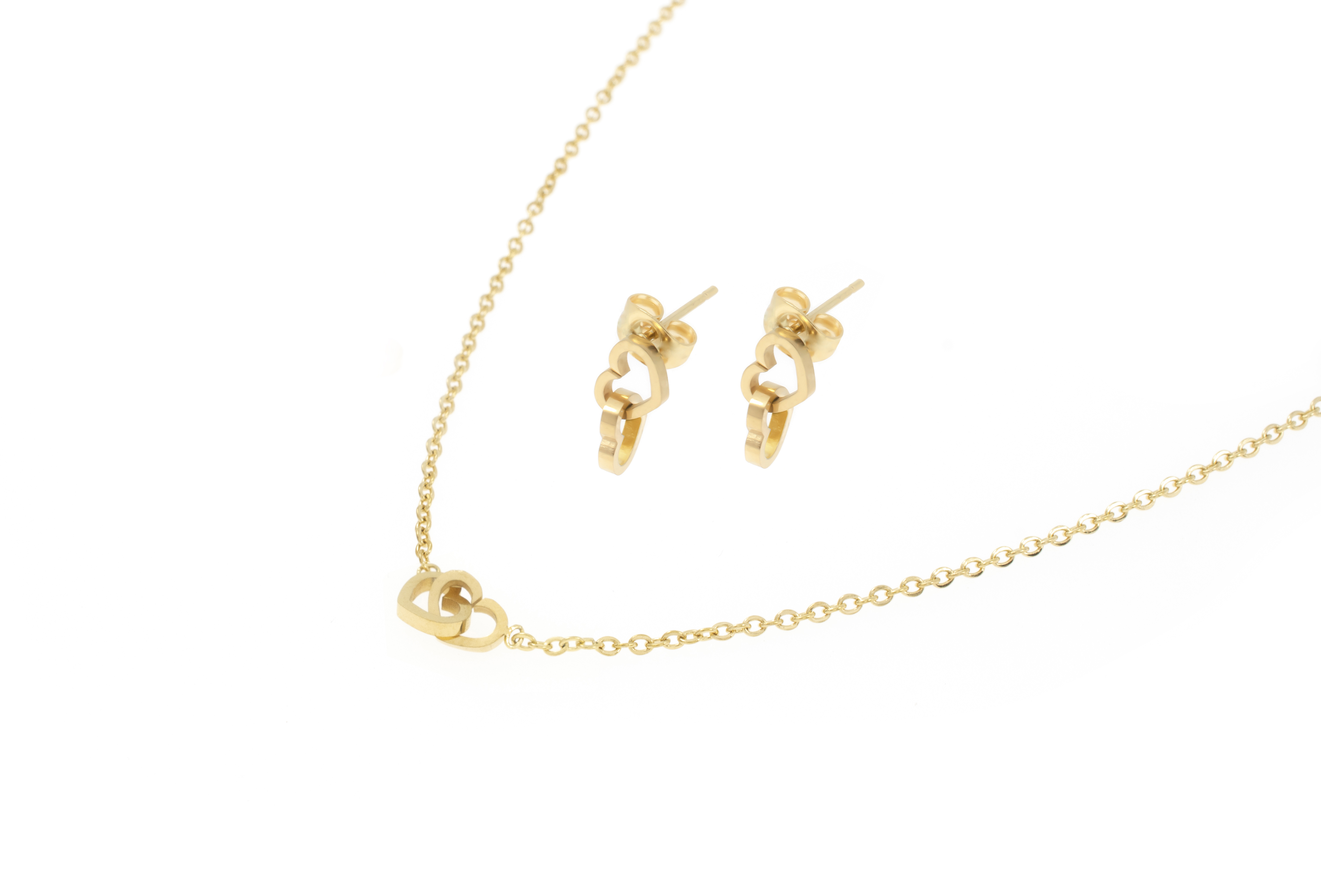 SET ACERO INOXIDABLE GOLDEN STEEL