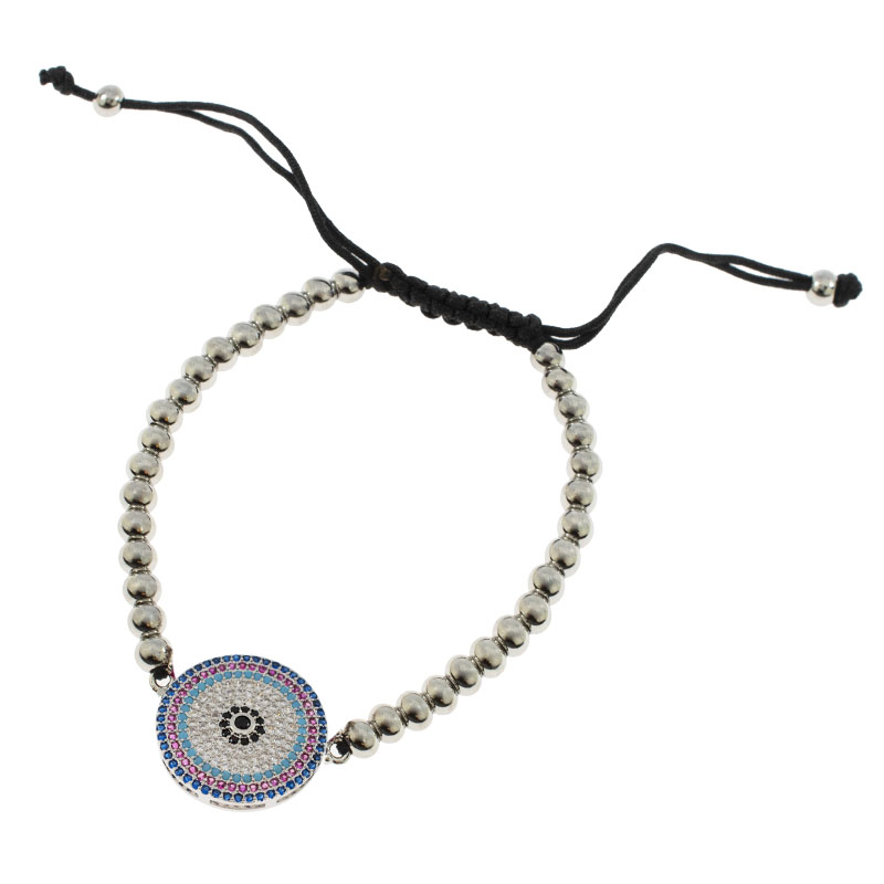 PULSERA RODIO SILVER RAINBOW