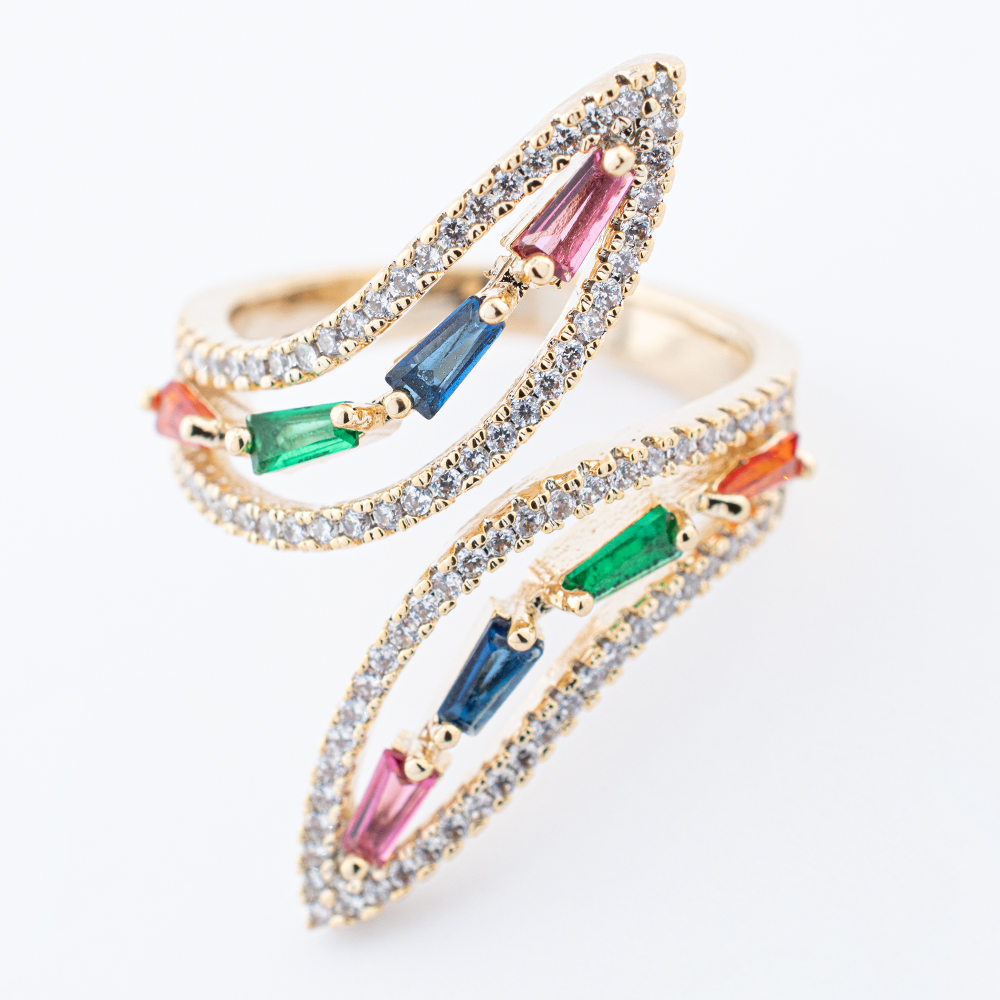 ANILLO  CHAPA GOLDEN RAINBOW