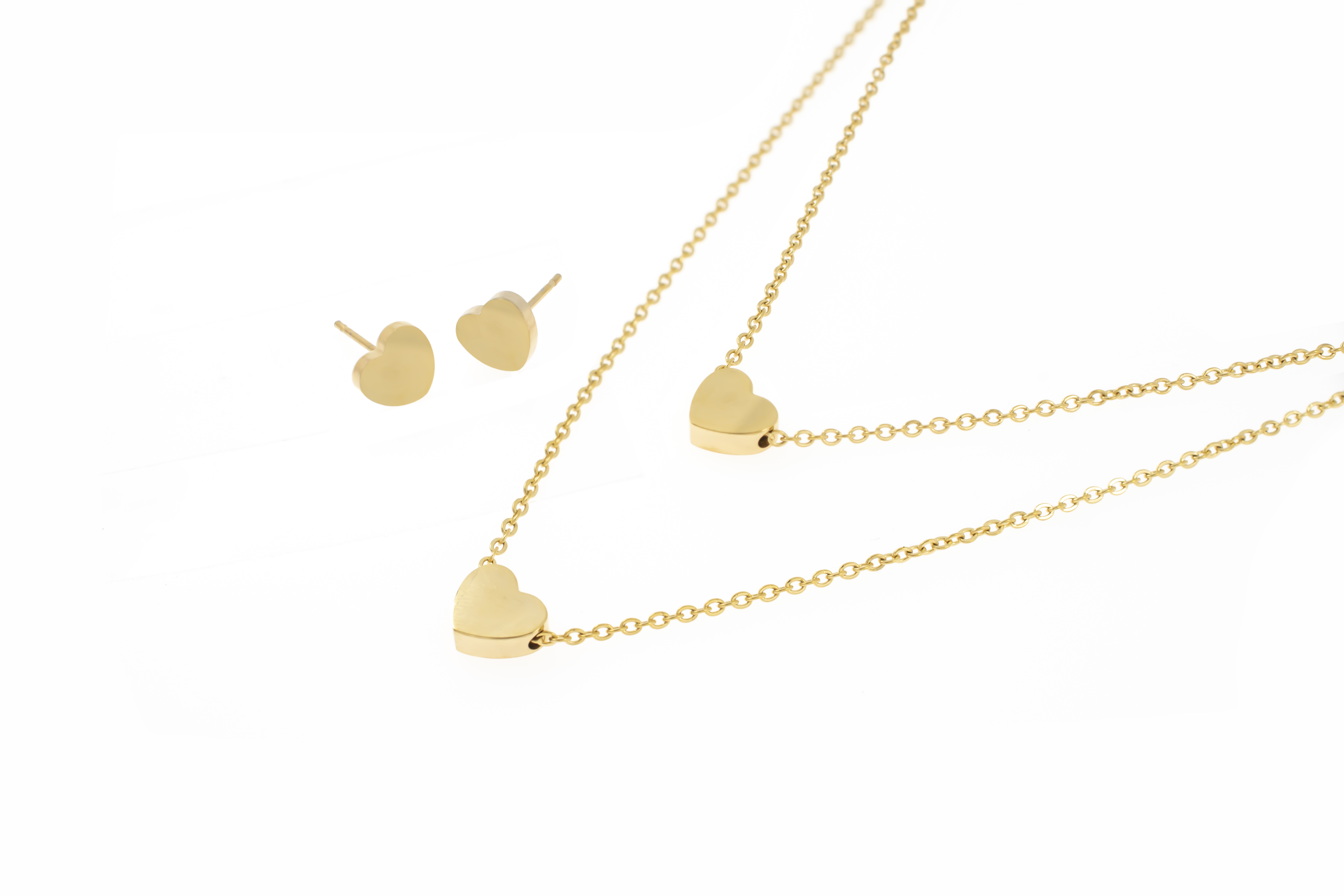 SET ACERO INOXIDABLE GOLDEN STEEL