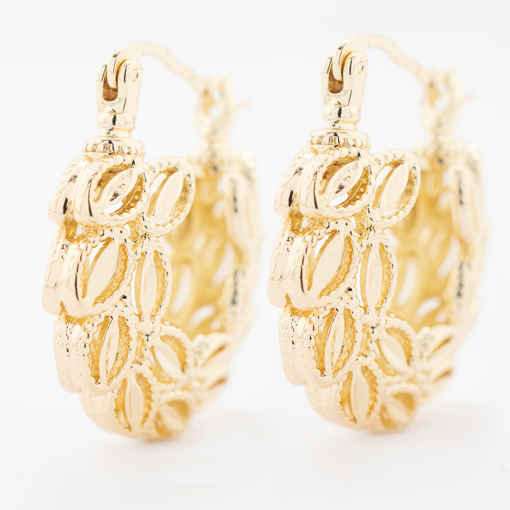 ARRACADA CHAPA GOLDEN CASTING