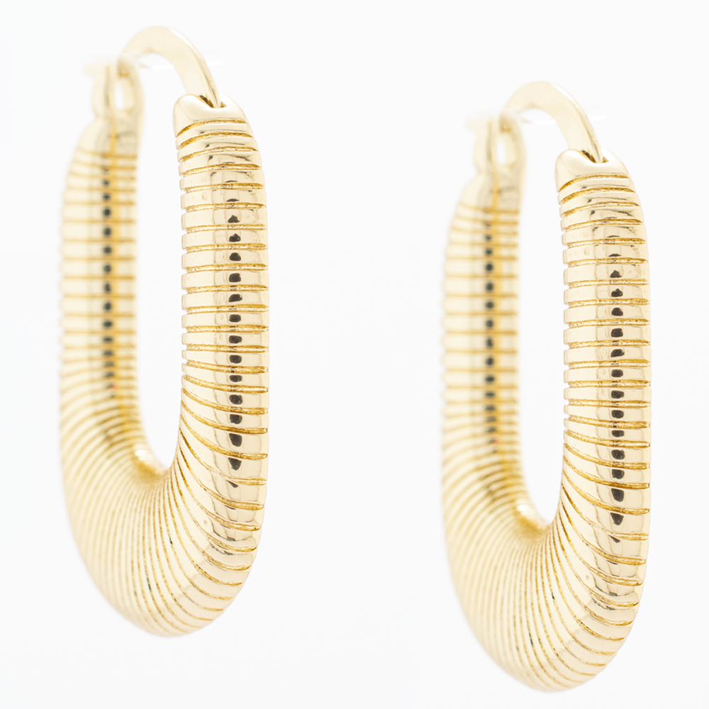ARRACADA CHAPA GOLDEN CASTING