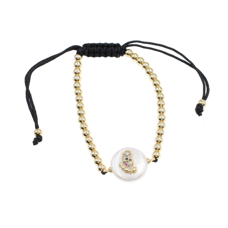 PULSERA CHAPA PEARLTIME