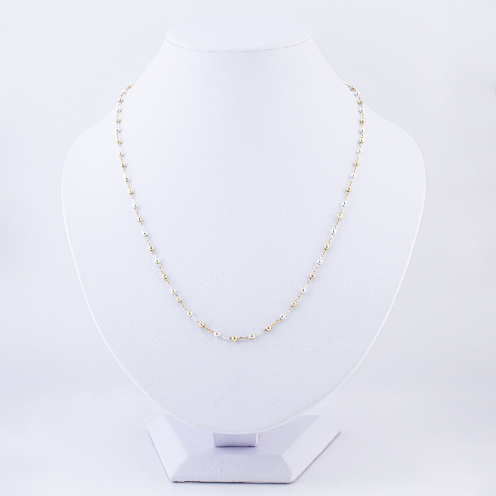 COLLAR BITONO GOLDEN CASTING