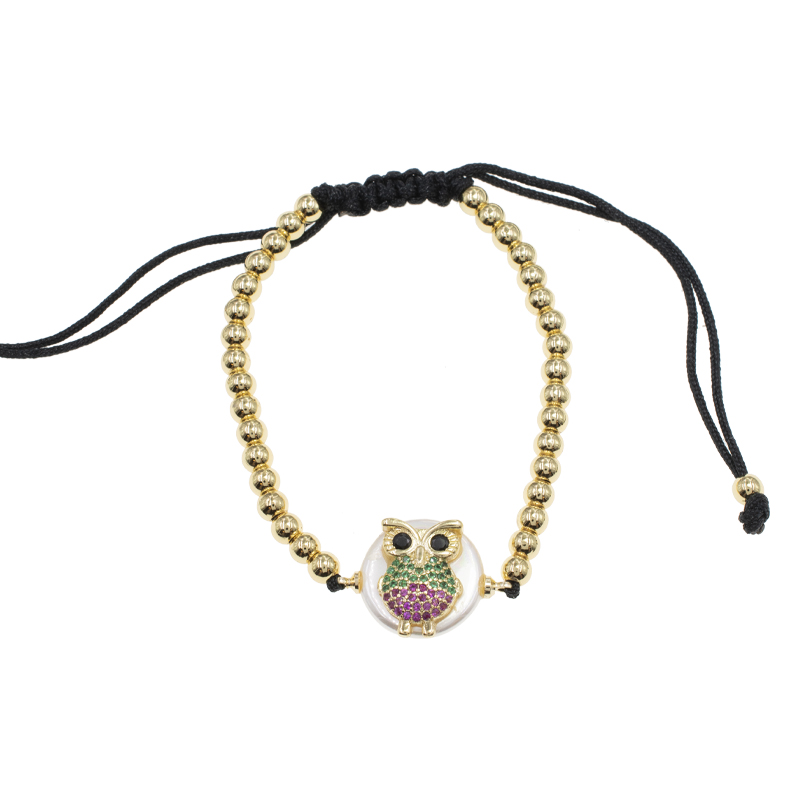 PULSERA CHAPA GOLDEN RAINBOW
