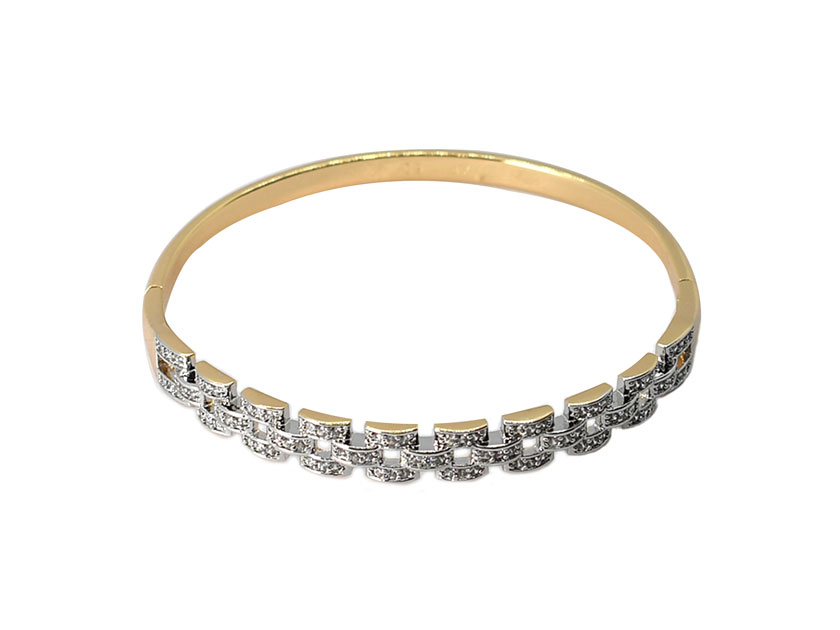 BRAZALETE BITONO CRYSTIME