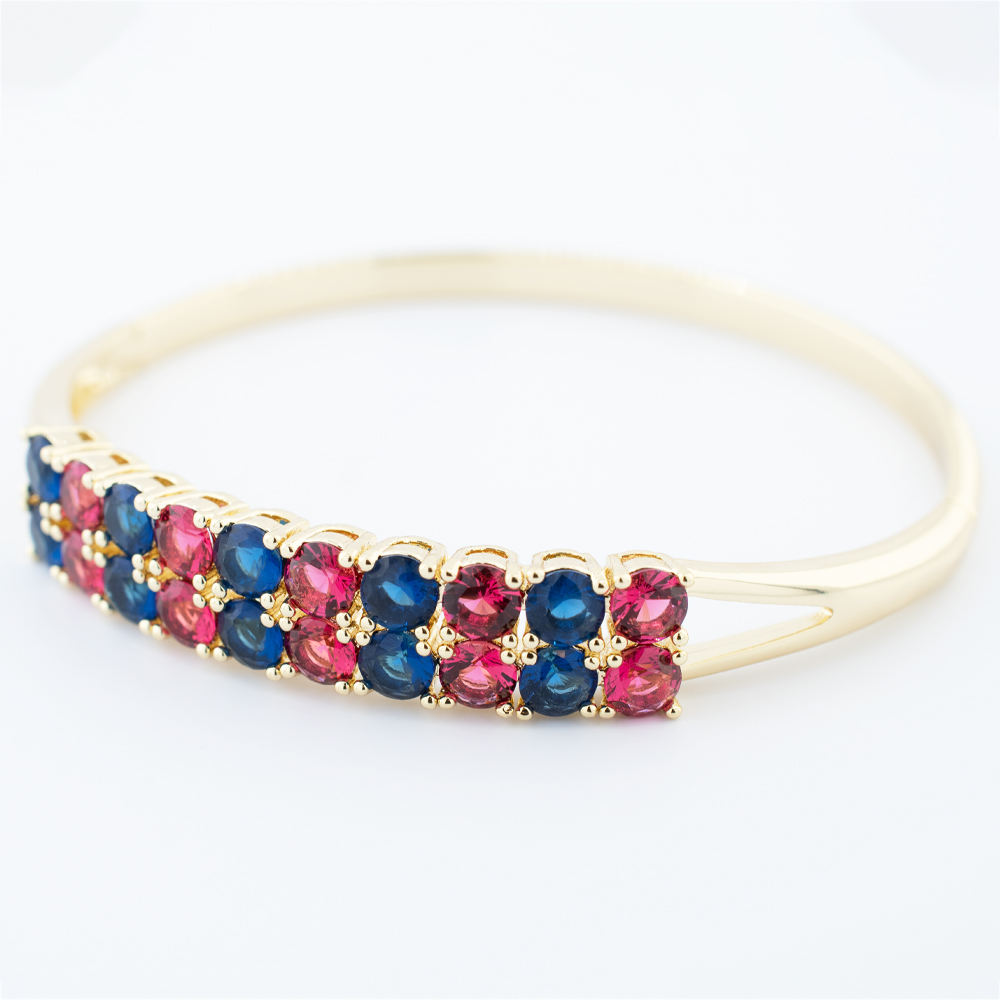 BRAZALETE CHAPA CRYSTIME