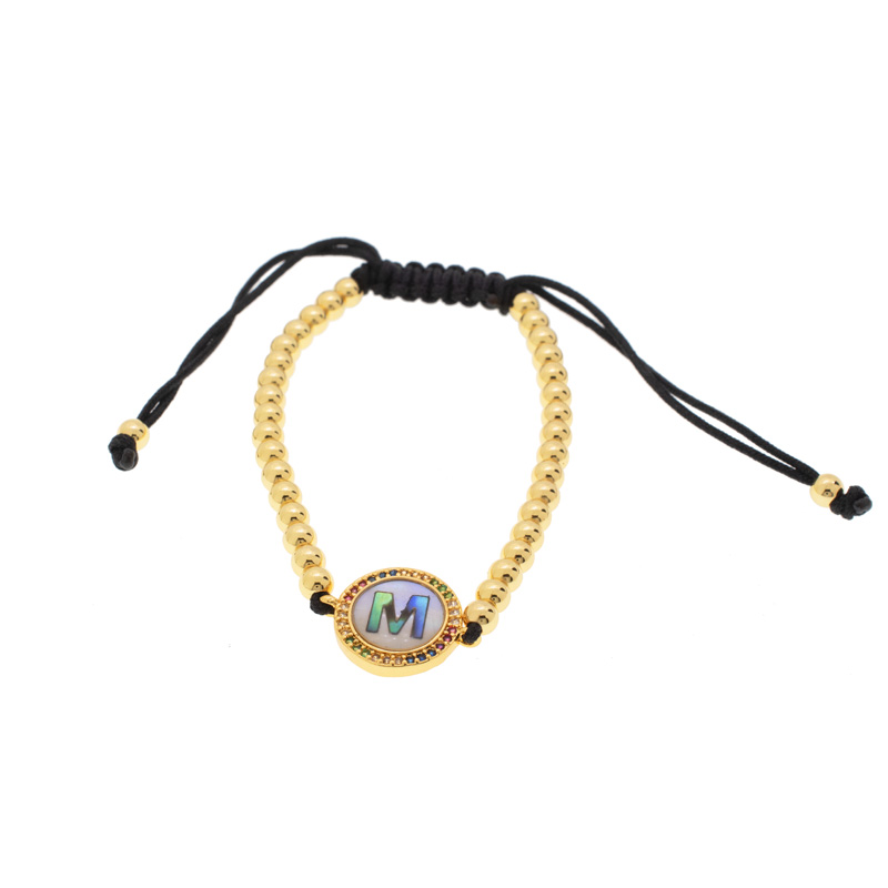 PULSERA CHAPA GOLDEN RAINBOW