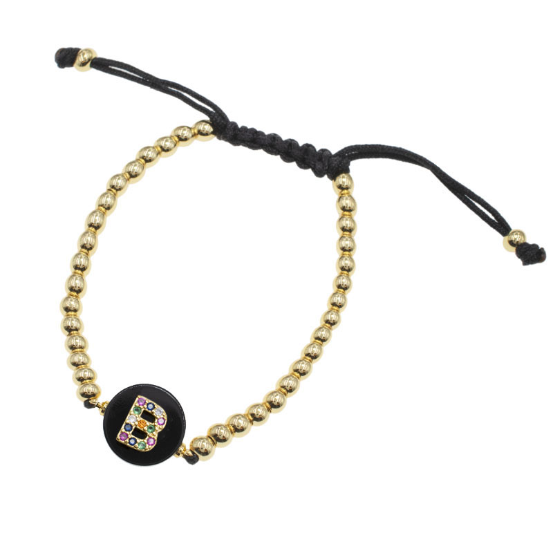 PULSERA CHAPA GOLDEN RAINBOW