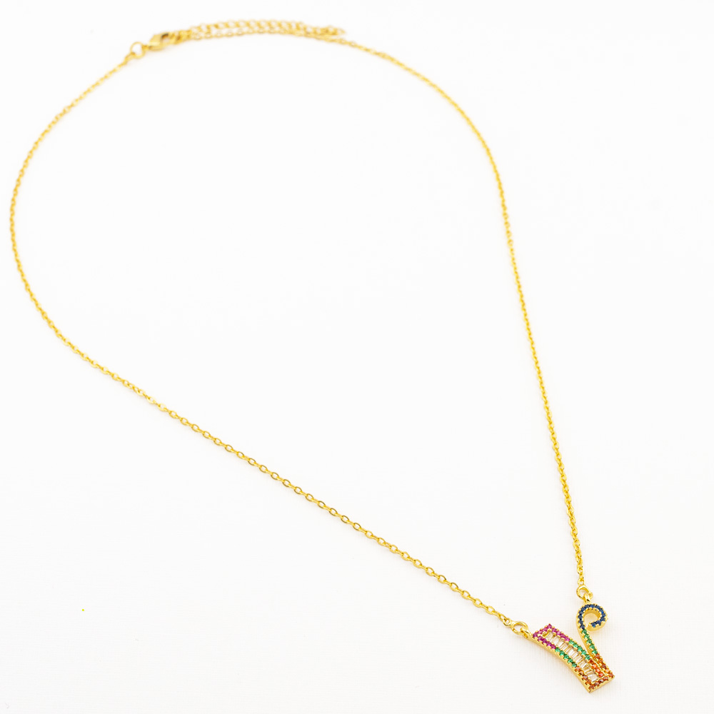 DIJE CHAPA GOLDEN RAINBOW
