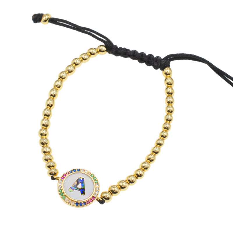 PULSERA CHAPA GOLDEN RAINBOW
