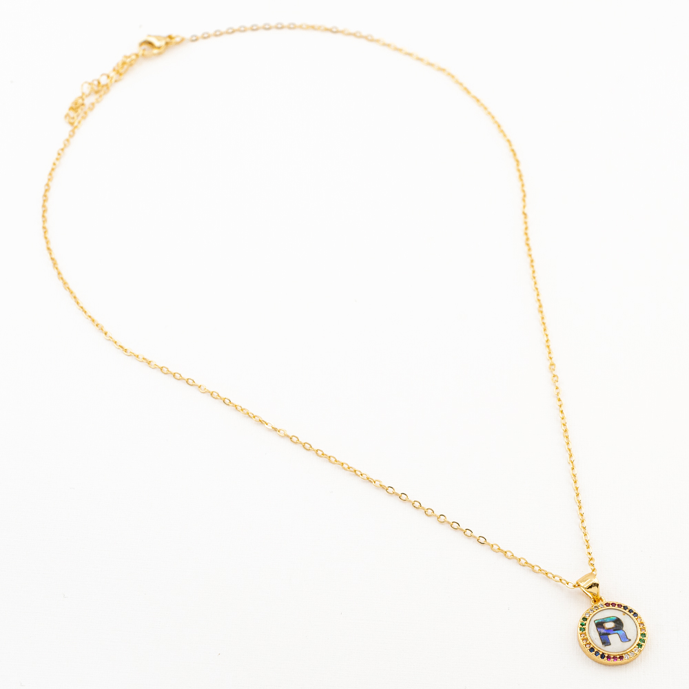 DIJE CHAPA GOLDEN RAINBOW