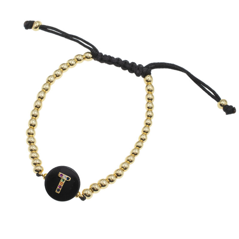 PULSERA CHAPA GOLDEN COLORS