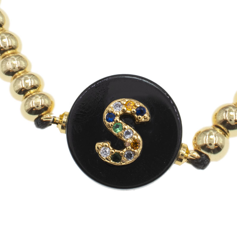 PULSERA CHAPA GOLDEN RAINBOW