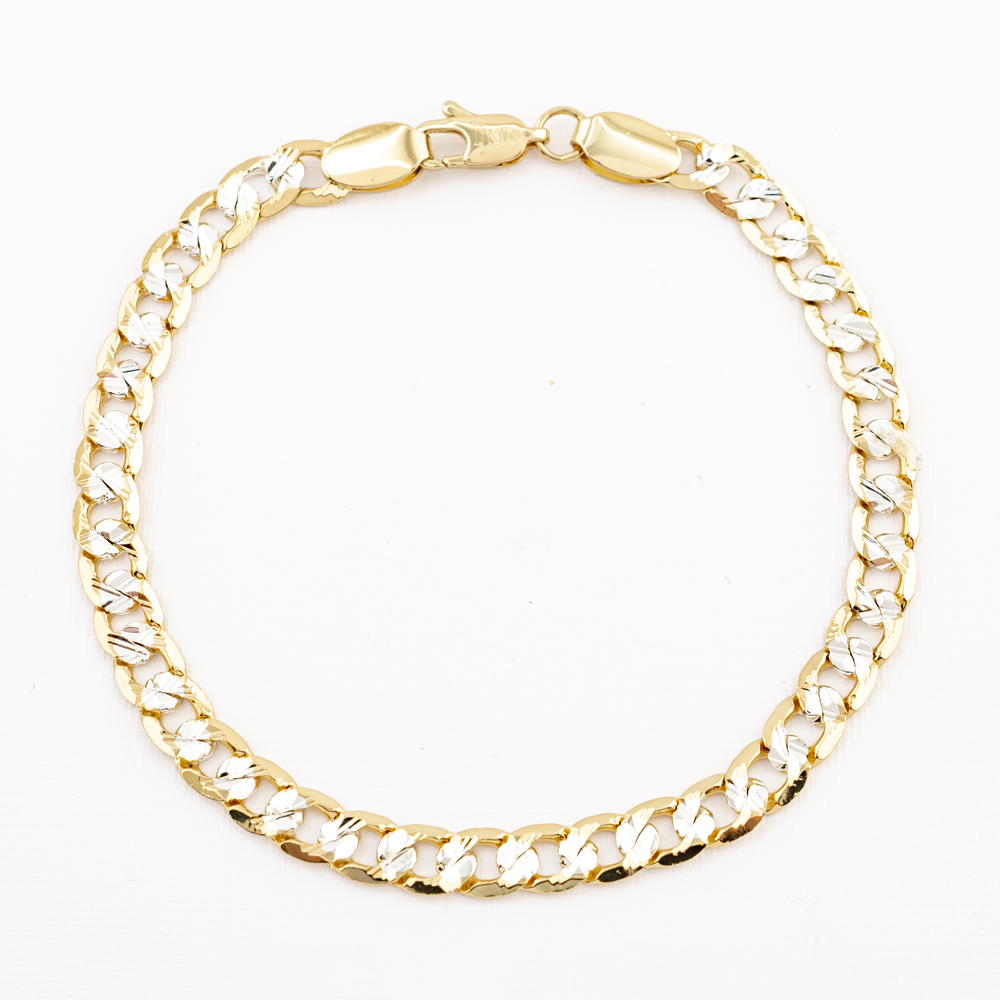 PULSERA BITONO GOLDEN CASTING