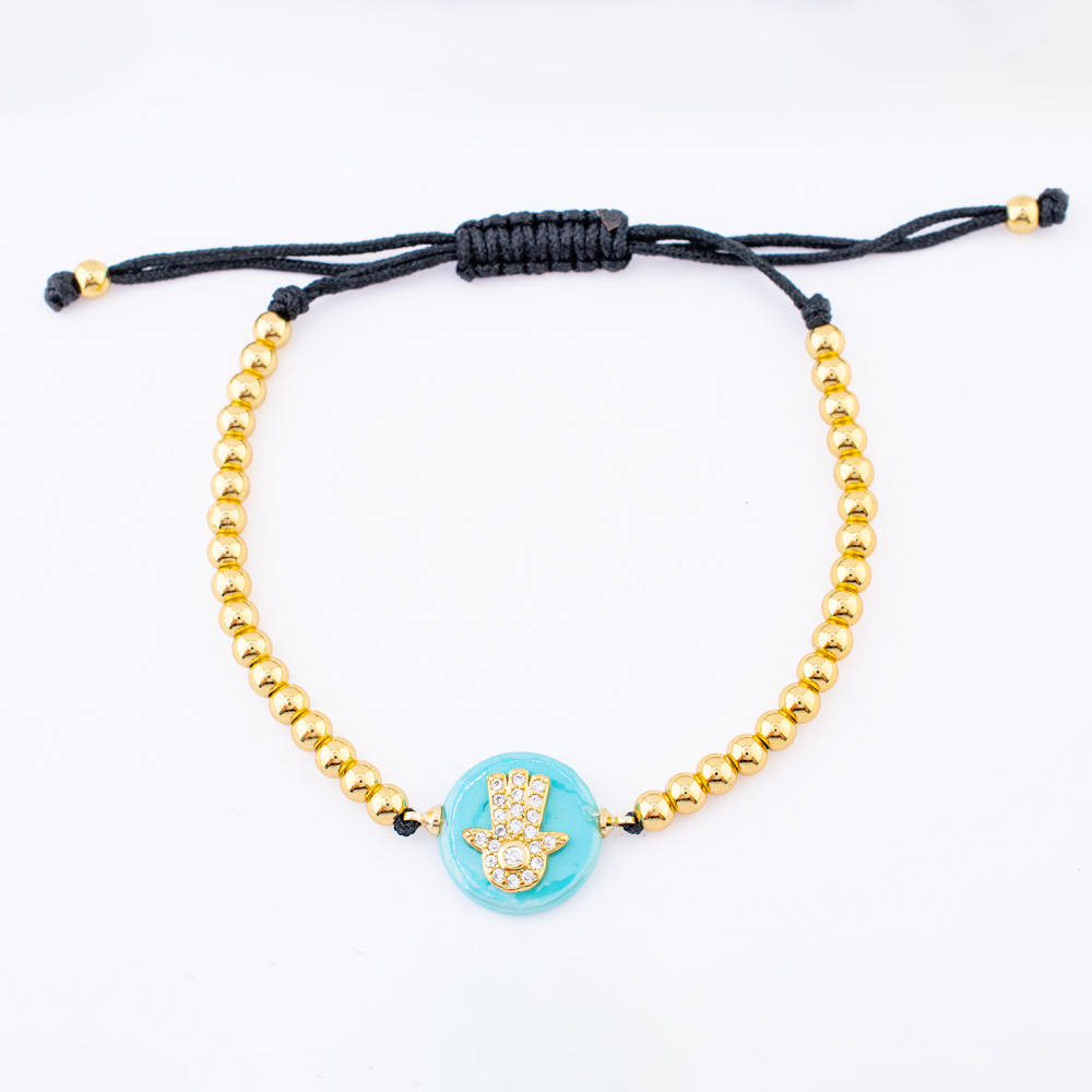 PULSERA CHAPA PEARLTIME