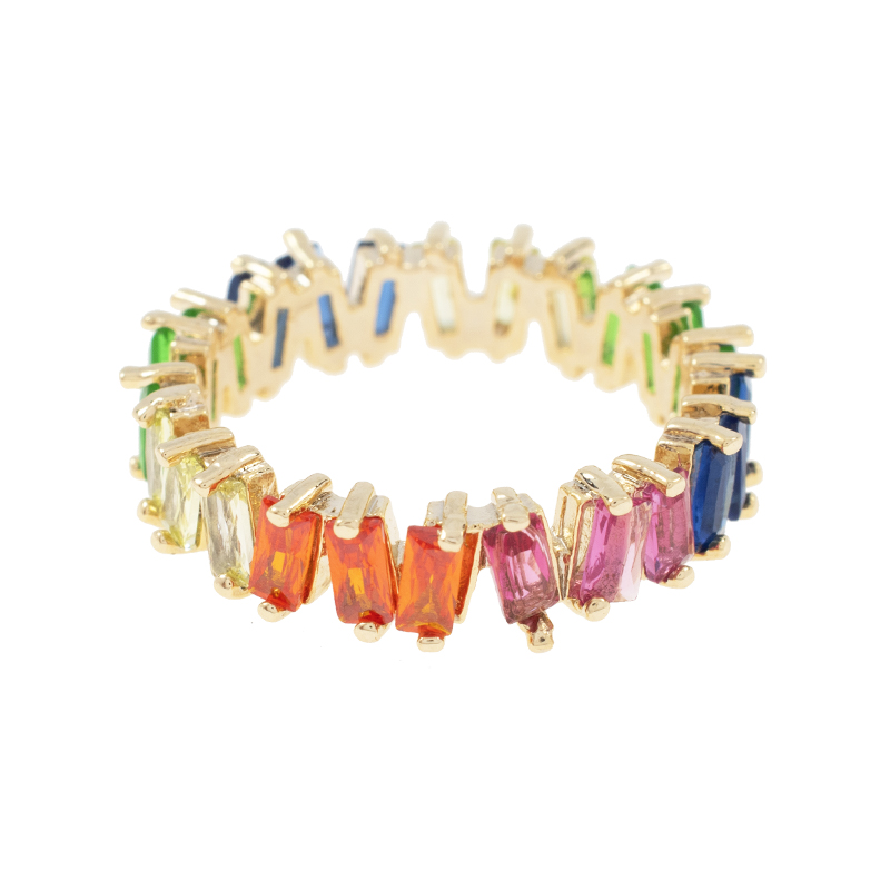 ANILLO  CHAPA GOLDEN RAINBOW