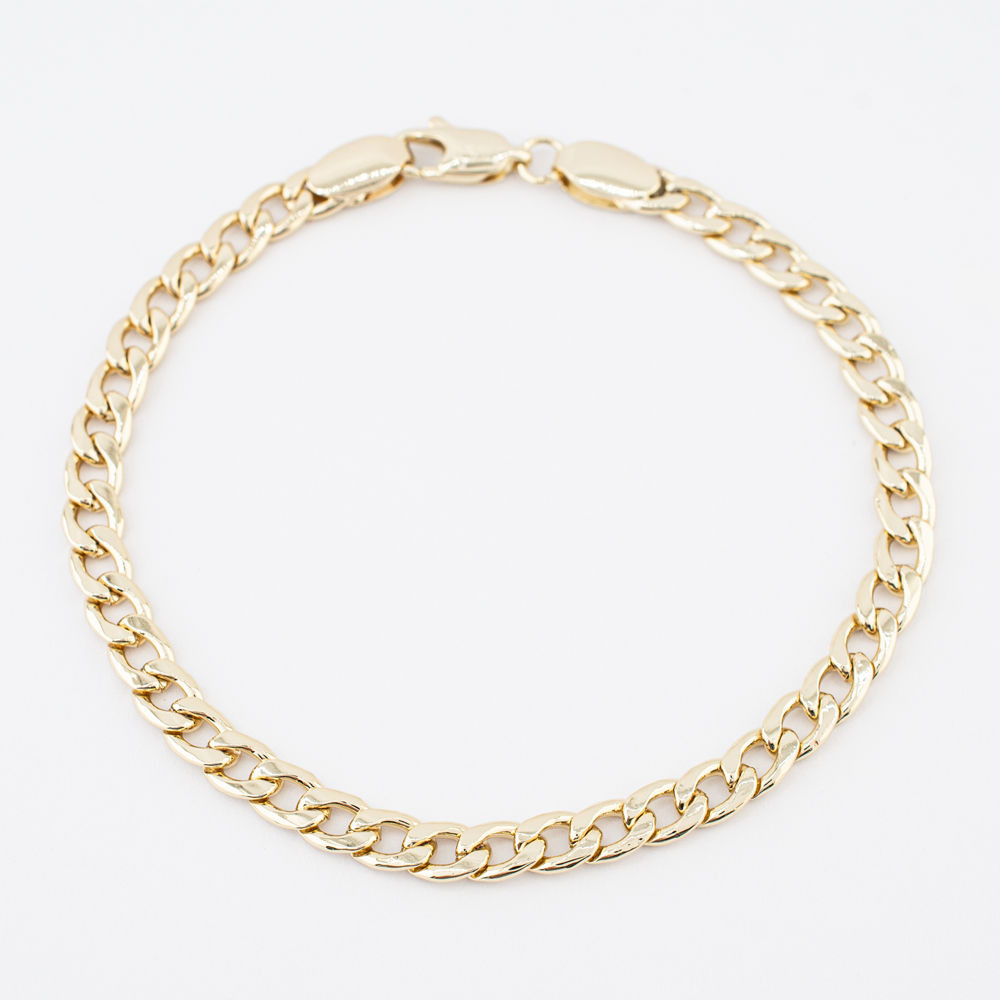 PULSERA CHAPA GOLDEN CHAIN