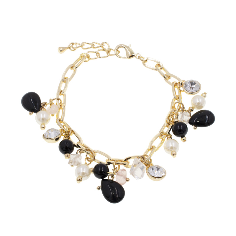 PULSERA CHAPA PEARLTIME