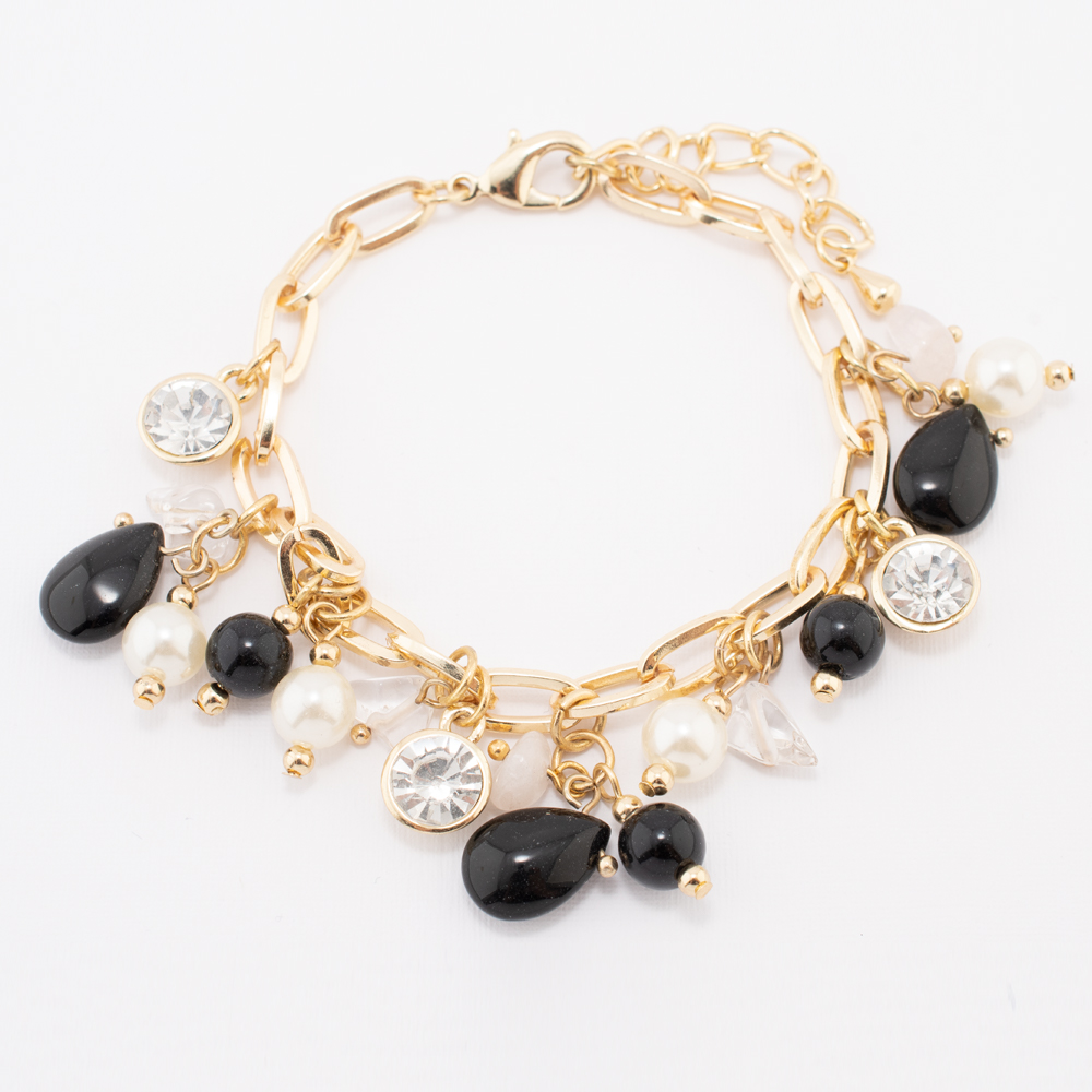 PULSERA CHAPA PEARLTIME