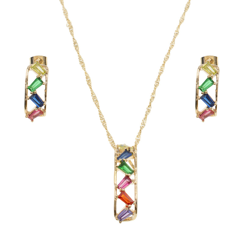 SET CHAPA GOLDEN RAINBOW