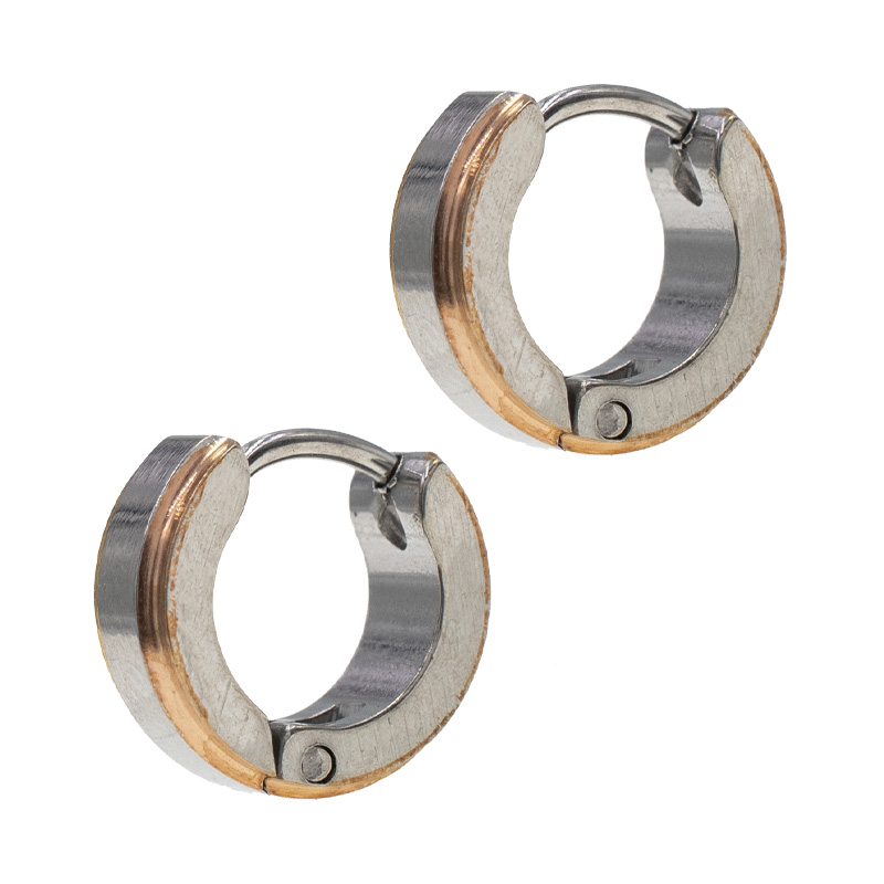 HUGGIE ACERO INOXIDABLE GOLDEN STEEL