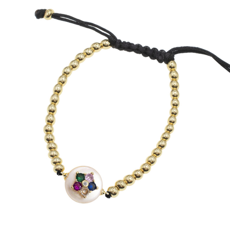 PULSERA CHAPA PEARLTIME