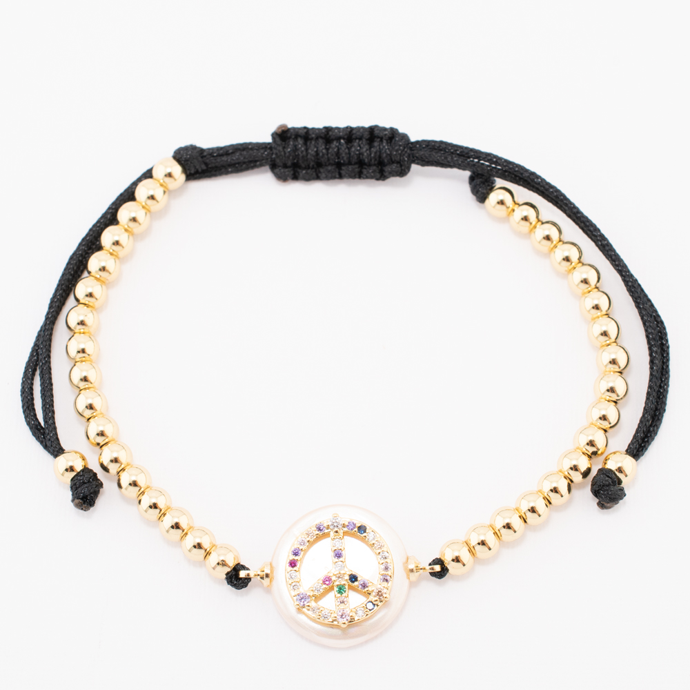 PULSERA CHAPA PEARLTIME