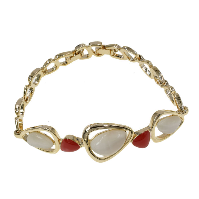 PULSERA CHAPA GOLDEN COLORS