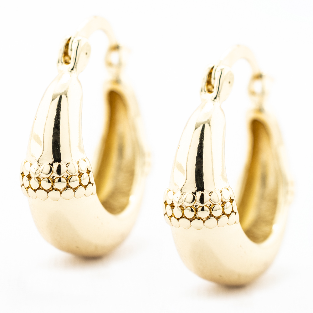 ARRACADA CHAPA GOLDEN CASTING