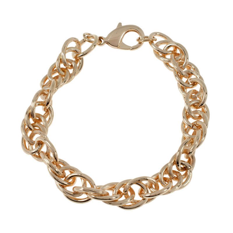 PULSERA CHAPA GOLDEN CASTING