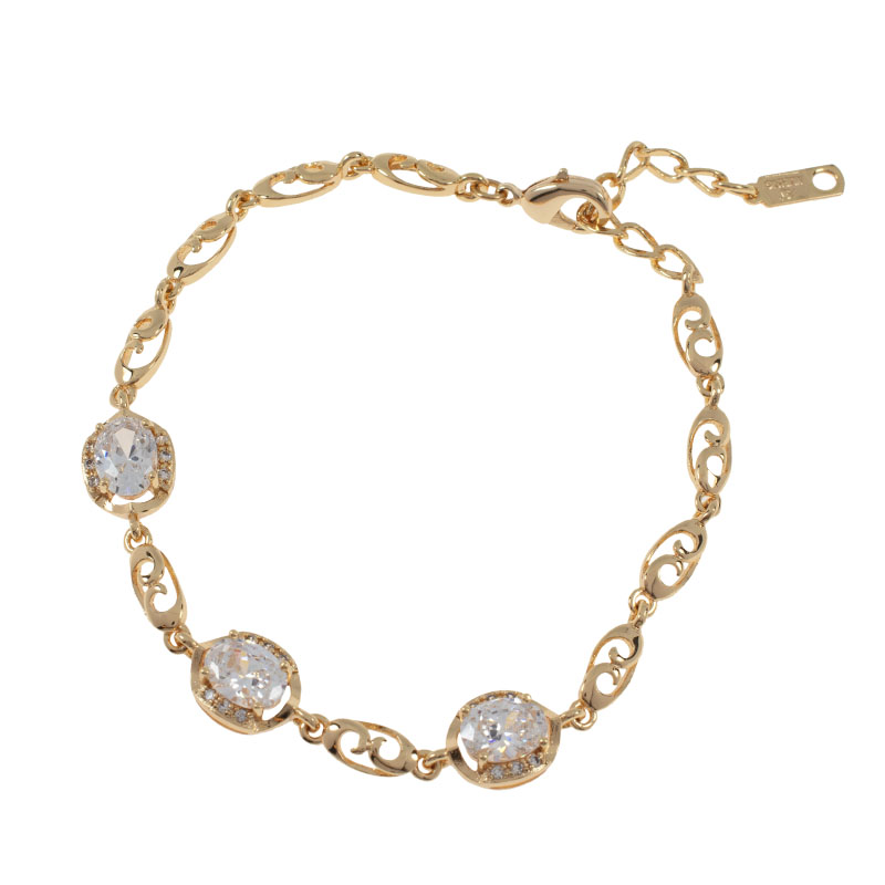 PULSERA CHAPA CRYSTIME