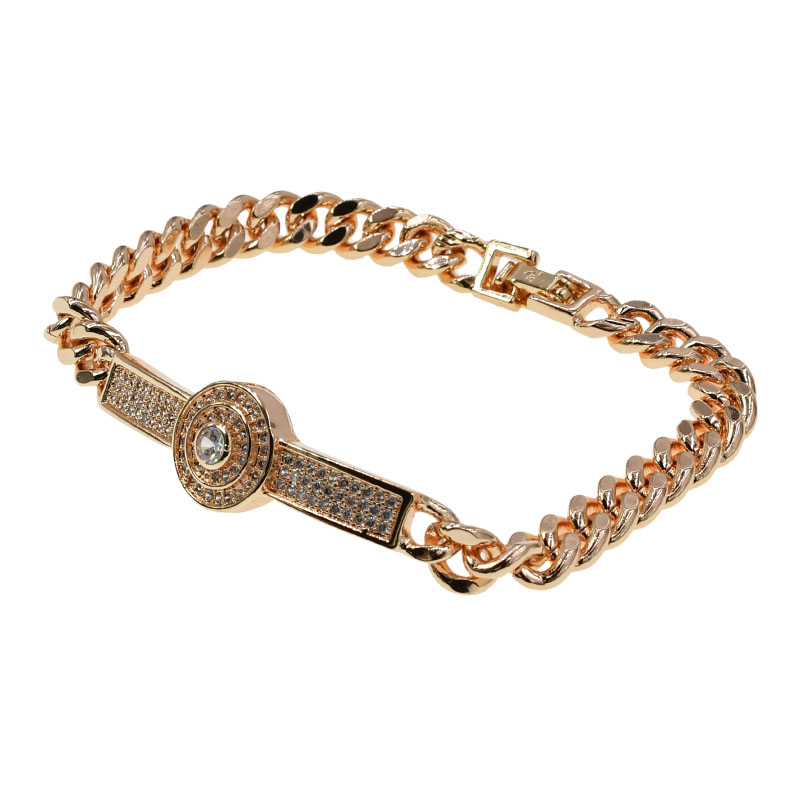 PULSERA CHAPA CRYSTIME