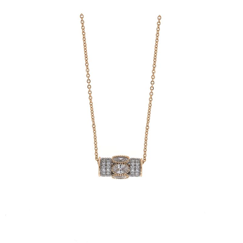 COLLAR BITONO CRYSTIME