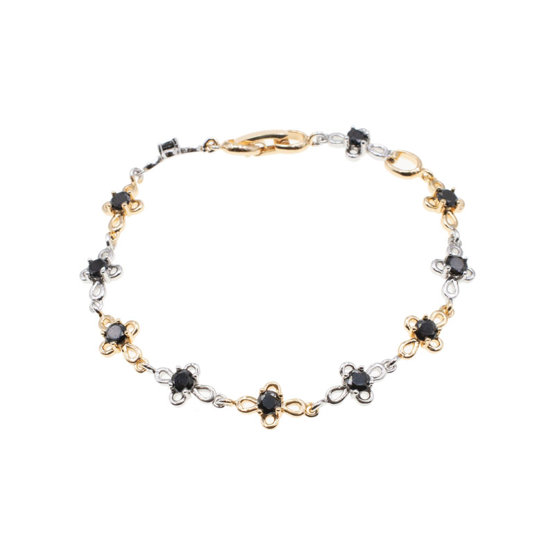 PULSERA BITONO CRYSTIME