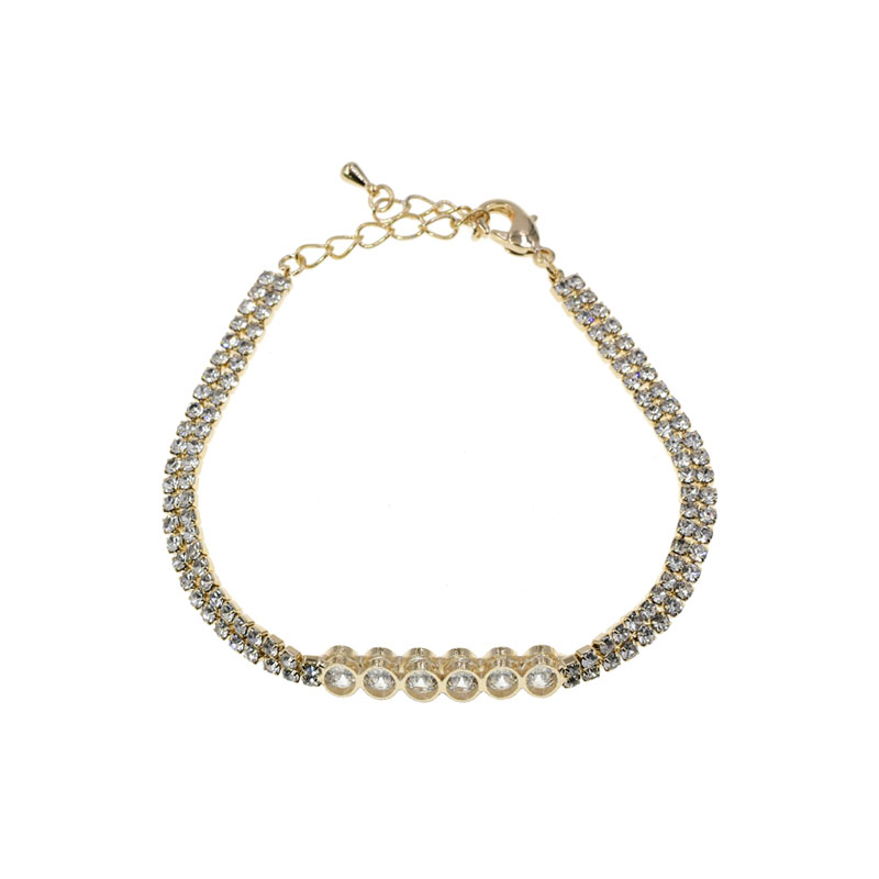 PULSERA CHAPA CRYSTIME