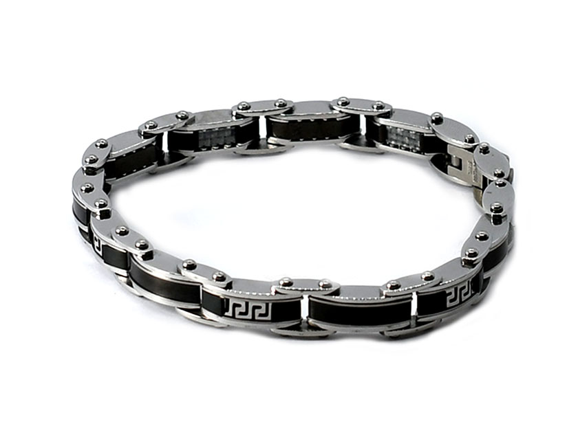 PULSERA MEN ACERO INOXIDABLE GOLDEN ROD