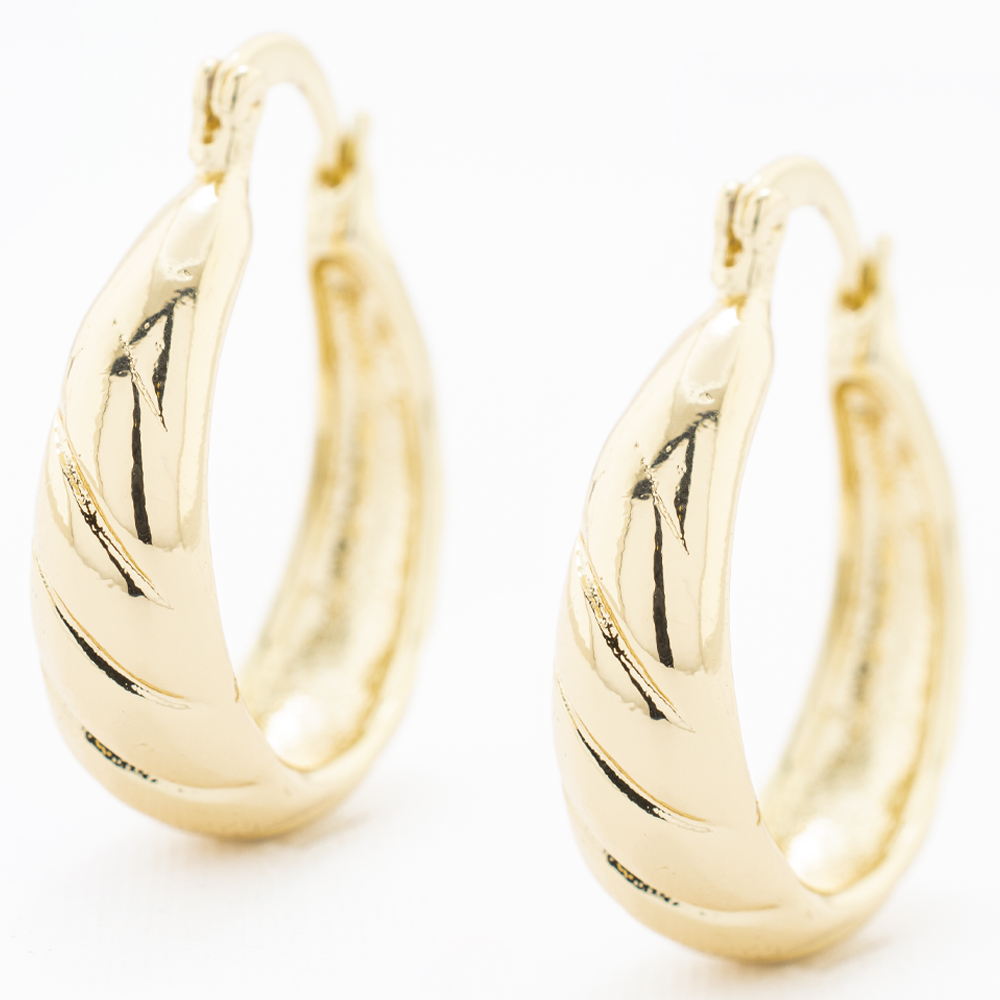 ARRACADA CHAPA GOLDEN CASTING