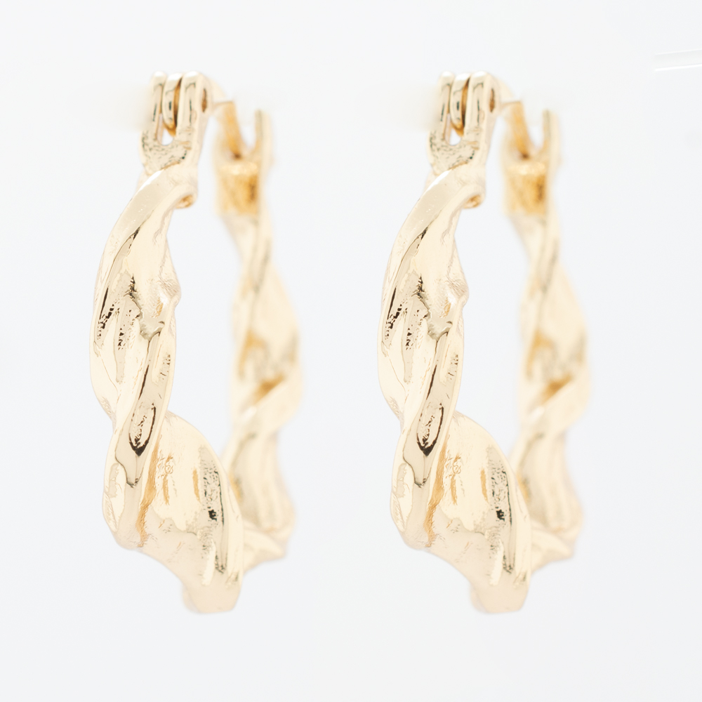 ARRACADA CHAPA GOLDEN CASTING