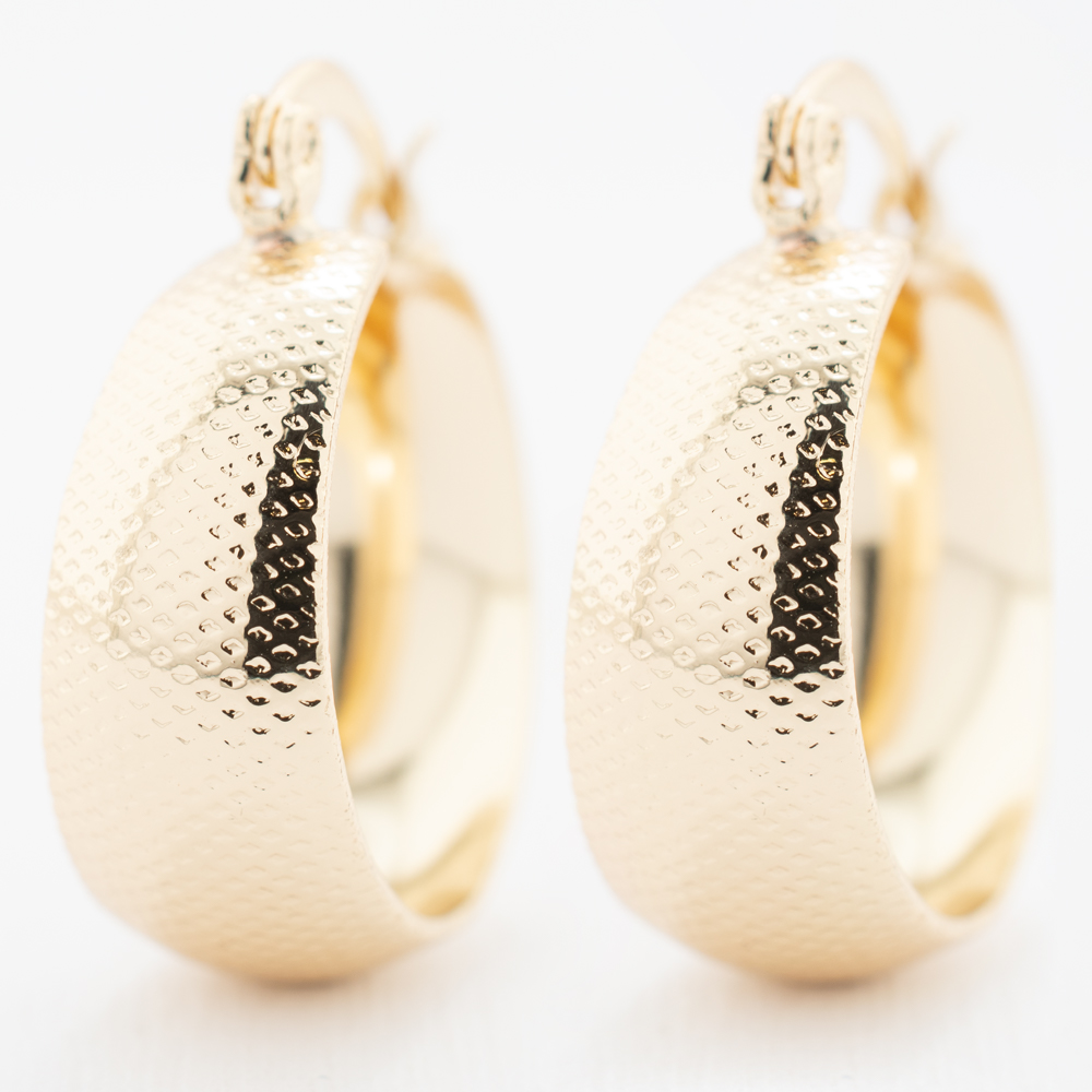 ARRACADA CHAPA GOLDEN CASTING